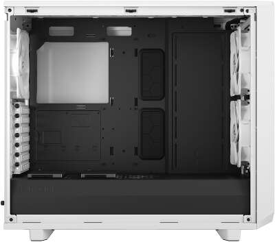 Корпус Fractal Design Meshify 2 Lite White TG Clear Tint, белый, EATX, Без БП (FD-C-MEL2A-04)