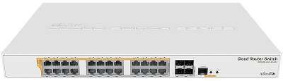 Маршрутизатор 24 POE+/SFP+ CRS328-24P-4S+RM MIKROTIK