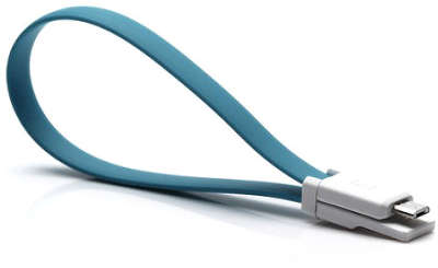 Кабель оригинальный Xiaomi MicroUSB - USB, 0.2 м, голубой