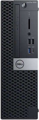 Компьютер Dell OptiPlex 5060 SFF i7-8700/8/1000/Multi/Linux,черный