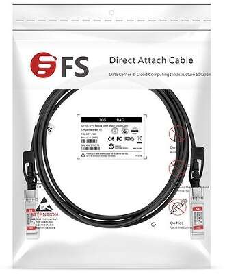 Твинаксиальный медный кабель/ 2m (7ft) Generic Compatible 10G SFP+ Passive Direct Attach Copper Twinax Cable #74619