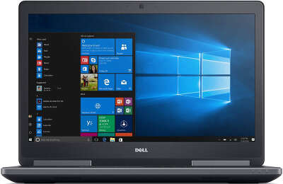 Ноутбук Dell Precision 7720 i7-7820HQ/16/2000/SSD256/P3000 6GB/17.3" IPS FHD/WiFi/BT/CAM/W10P