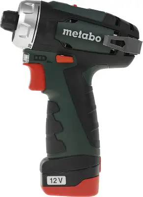 Дрель-шуруповерт Metabo Powermaxx BS Basic Set с набором оснастки аккум. патрон:быстрозажимной (кейс в комплекте) (600080880)