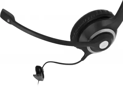 Наушники с микрофоном Epos Sennheiser SC 230 USB черный 2.9м накладные оголовье (1000516)