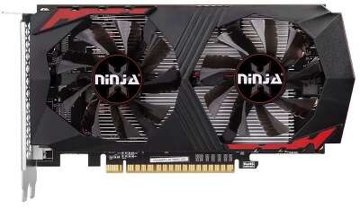 Видеокарта Ninja (Sinotex) GTX1050Ti 4GB 128bit GDDR5 DVI-D DP HDMI 2FAN RTL {20}