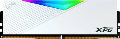 Модуль памяти DIMM DDR5-6400 64GB (32GBx2) RGB AX5U6400C3232G-DCLARWH ADATA