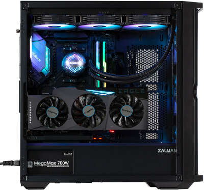 Корпус Zalman Z10 DUO, черный, ATX, Без БП (Z10 DUO)