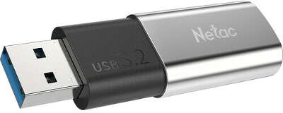 Модуль памяти USB3.2 Netac US2 128 Гб металлический (Solid State Flash Drive) [NT03US2N-128G-32SL]