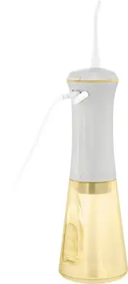 Ирригатор Kitfort КТ-5943 портатив. моностр. 2насад. серый/желтый