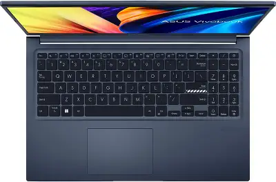 Ноутбук Asus Vivobook 15 M1502YA-BQ579 Ryzen 7 5825U 16Gb SSD512Gb AMD Radeon Graphics 15.6" IPS FHD (1920x1080) без ОС blue WiFi BT Cam (90NB0X21-M00VR0)