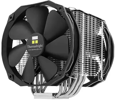 Устройство охлаждения(кулер) Thermalright Macho X2 LE Soc-AM5/AM4/1200/1700/1851 черный 3-pin 15dB Al+Cu 710gr Ret (MACHO-X2-LE)