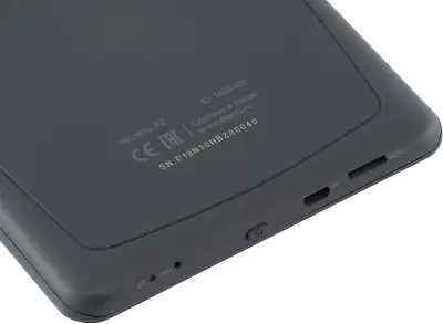 Электронная книга Digma K2 6" E-ink HD Pearl 758x1024 600MHz/4Gb/microSDHC/подсветка дисплея темно-серый
