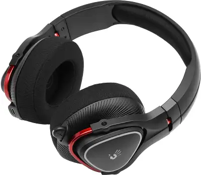Наушники с микрофоном A4Tech Bloody MR720 черный мониторные BT/Radio оголовье (MR720 BLACK)
