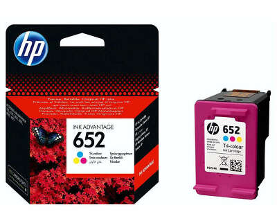 Картридж 652 для HP DJ1115/2135/3635/3636, 200стр. (O) F6V24AE, color