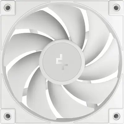 Вентилятор для корпуса Deepcool FD12 120х120x25 белый 4-pin 26.9дБ (упак.:3шт) (R-FD12-WHNPN3-G) Ret