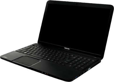 Ноутбук Toshiba Satellite C850-B7K Black 15.6" HD/ B815/ 2/ 320/ Multi/ WF/BT/CAM/W7S