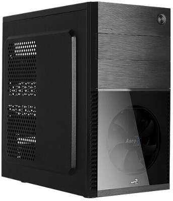Корпус AeroCool CS-105 450W, черный, mATX, 450W (4718009158214)