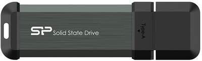 Внешний SSD Silicon Power MS70 500Gb, USB 3.2 Gen 2, серый