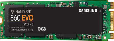 Твердотельный накопитель M.2 SATA3 500Gb Samsung 860 EVO (MZ-N6E500BW)