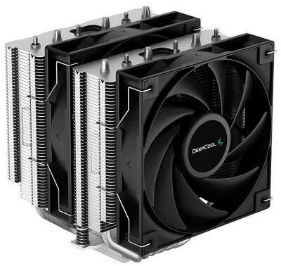 Вентилятор для процессора DEEPCOOL AG620 (Soc-115X/1700/1200/1366/2011/2066/AMD, Cu, PWM 1850rpm, 29,4 dB, 120mm, 4 pin, 260Wt) (R-AG620-BKNNMN-G-1)