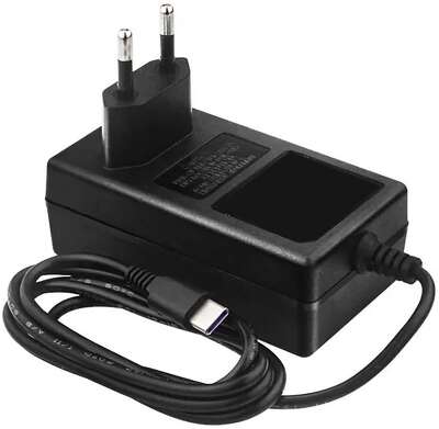 Блок питания Gembird NPA-DC4 для Raspberry Pi 4B, Черный, 5.1V, 3A, 15.3Вт, Кабель 1.5 m, USB Type-C output jack