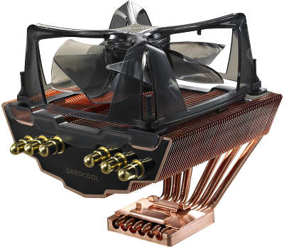 Кулер для процессора Socket-1155/1156/775/AM2/AM3/754/939 Deepcool Universal Killer Whale Premium