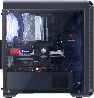 Корпус Zalman i3 Edge, черный, ATX, Без БП