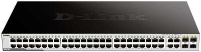 Коммутатор D-Link DGS-1052/A3A Неуправляемый коммутатор с 48 портами 10/100/1000Base-T и 4 комбо-портами 100/1000Base-T/SFP