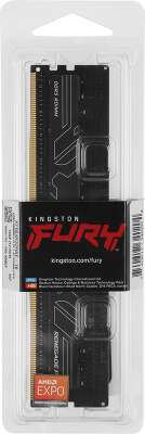 Модуль памяти DDR5 DIMM 16Gb DDR6400 Kingston FURY Renegade Pro Black (KF564R32RBE-16)
