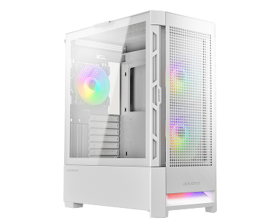 Корпус COUGAR Airface RGB, белый, ATX (CGR-5ZD1W-AIR-RGB)