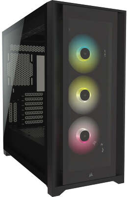 Корпус Corsair iCUE 5000X RGB, черный, ATX, Без БП (CC-9011212-WW)
