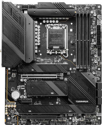 Материнская плата MSI MAG Z790 TOMAHAWK WIFI Soc-1700 Intel Z790 4xDDR5 ATX AC`97 8ch(7.1) 2.5Gg RAID+HDMI+DP