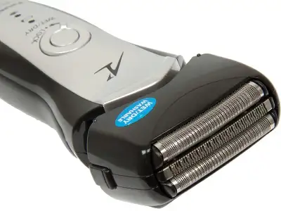 Бритва сетчатая Panasonic ES-GA21 реж.эл.:3 питан.:аккум. черный/серый