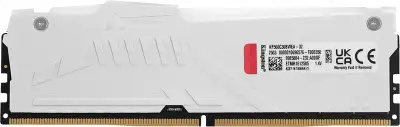 Память DDR5 32GB 6000MHz Kingston KF560C30BWEA-32 Fury Beast RGB RTL Gaming PC5-48000 CL30 DIMM 288-pin 1.4В kit single rank с радиатором Ret