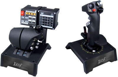 Джойстик Saitek X-65F Pro Flight Combat Control System (SCB440420002,02,1)