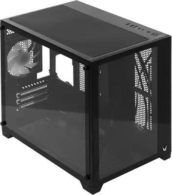 Корпус Formula Crystal Z5, черный, mATX, без БП (CRYSTAL Z5)