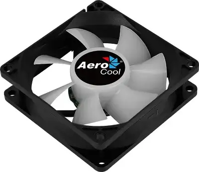 Вентилятор AeroCool Frost 8, 80мм, 1500rpm, 28.3 дБ, 3pin+Molex, 1шт, FRGB