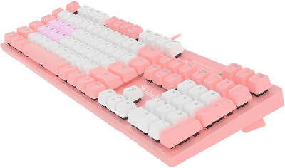 Клавиатура A4Tech Bloody B800 Dual Color механическая розовый/белый USB for gamer LED