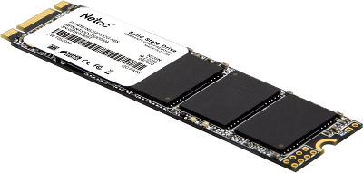 SSD накопитель Netac SSD N535N 512GB M.2 2280 SATAIII 3D NAND, R/W up to 540/490MB/s, TBW 280TB, 3y wty