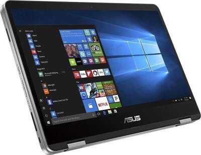 Ноутбук-трансформер ASUS VivoBook Flip 14 TP401MA-EC418T 14" IPS N4020/4/128 SSD/W10