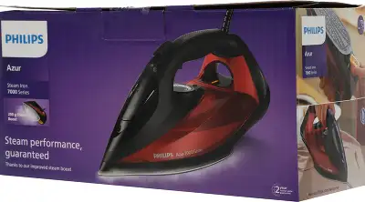 Утюг Philips DST7022/40 2800Вт черный/красный