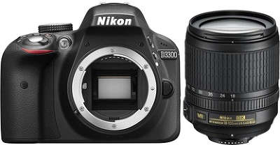 Цифровая фотокамера Nikon D3300 Kit (AF-S DX 18-105 мм f/3.5-5.6G ED VR)