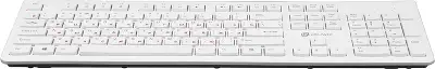 Клавиатура Оклик 505M белый USB slim