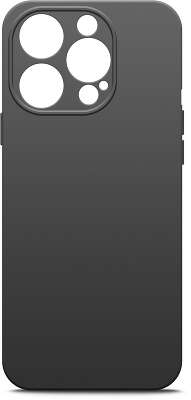 Чехол (клип-кейс) BoraSCO для Apple iPhone 15 Pro Silicone Case черный (72416)