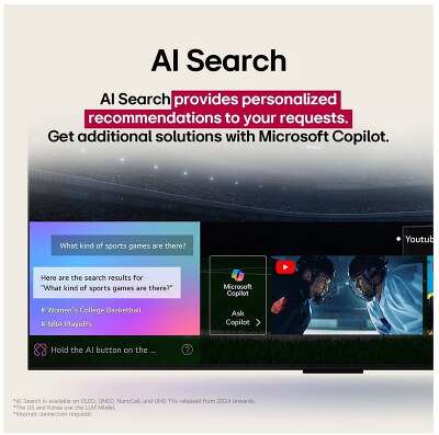 50" Телевизор Q-NED LG 50QNED80A6A.ARUG
