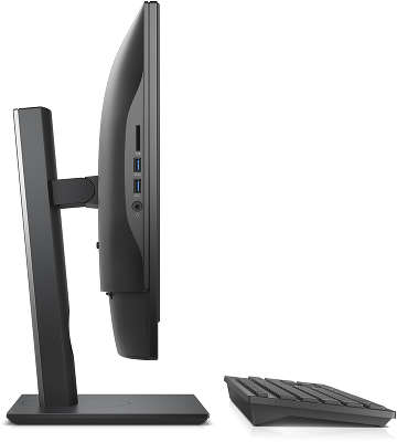 Моноблок Dell Optiplex 5250 21.5" Full HD i5-7500/8/256SSD/HDG630/Multi/WF/BT/CAM/Linux/Kb+Mouse, черный