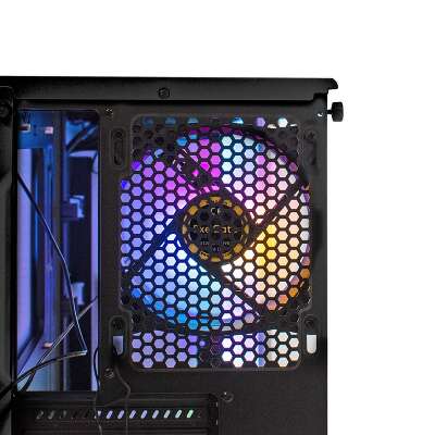 Корпус ExeGate Mistery X4-NPX500, черный, ATX, 500W (EX294404RUS)