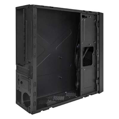 Exegate EX291267RUS Корпус Desktop ExeGate MI-301U (mATX/mini-ITX, без БП, 1*USB+1*USB3.0, аудио, черный)