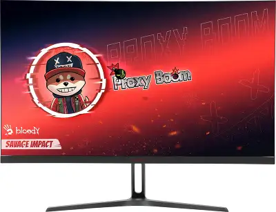Монитор Bloody 27" MN270Q черный IPS LED 1ms 16:9 HDMI M/M матовая 300cd 178гр/178гр 2560x1440 180Hz G-Sync DP 2K 3.95кг