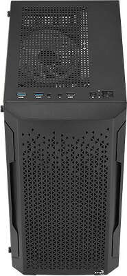 Корпус AeroCool Trinity Mini-G-BK v2, черный, mATX, Без БП (ACCS-PV32033.11)